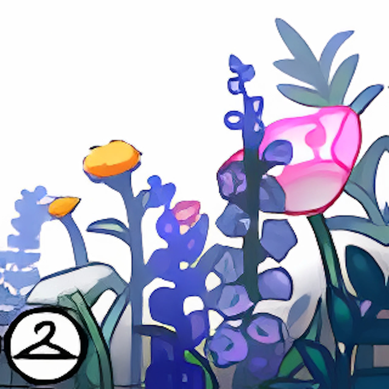 Campground Wildflowers Foreground