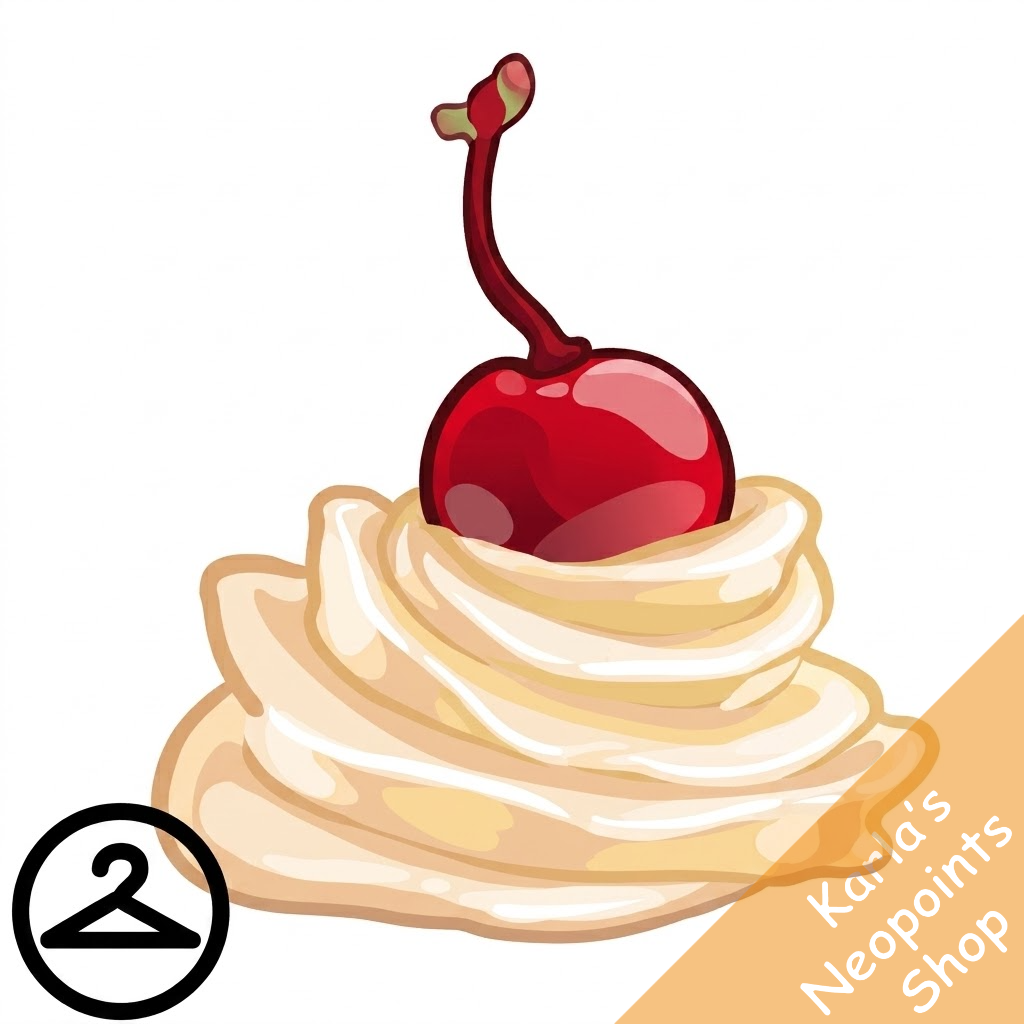 Whipped Cream and Cherry JubJub Hat