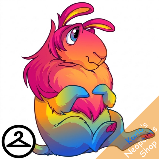 Prismatic Pansexual: Adoring Rainbow Gnorbu