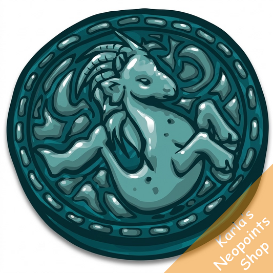 Ancient Peophin Maractite Coin