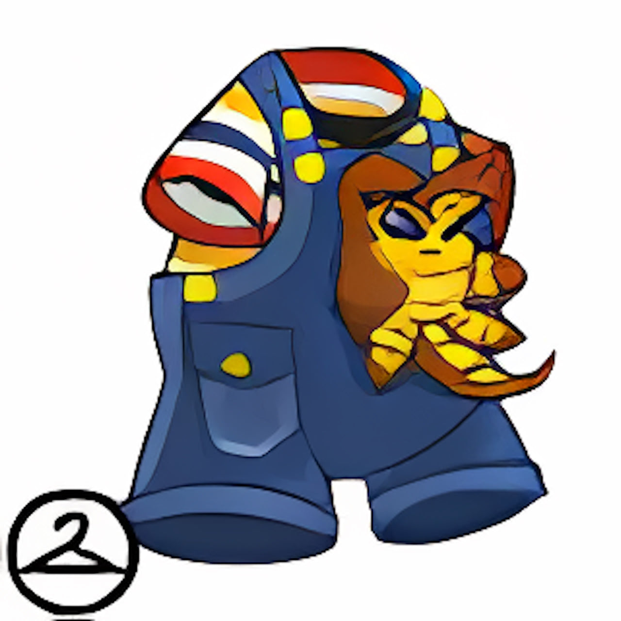 Yooyu Dungaree