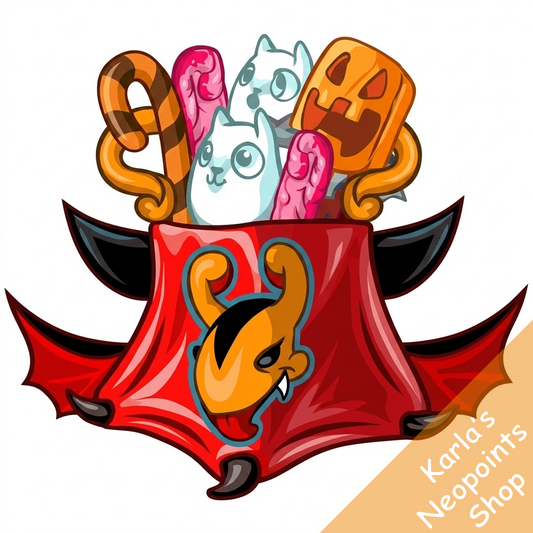 Count Von Roo Trick-or-Treat Bag II