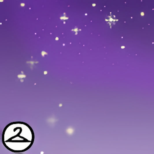 Dyeworks Dark Purple: Celestial Stars Trinket