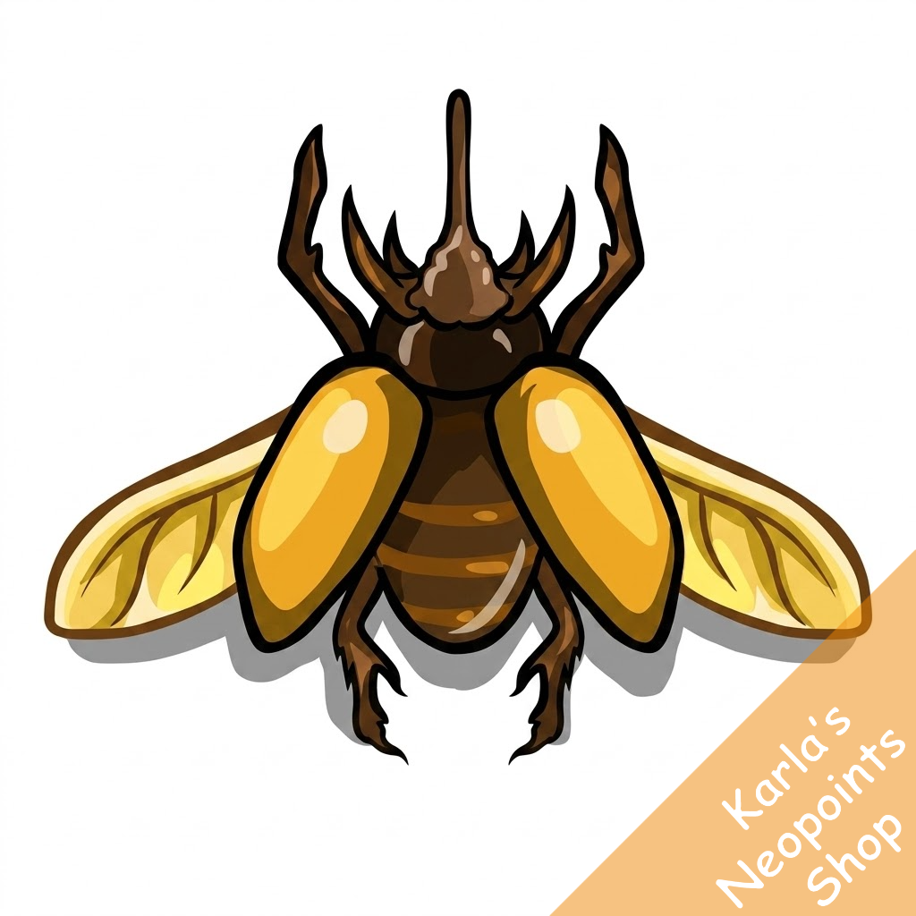 Horned Collectable Scarab