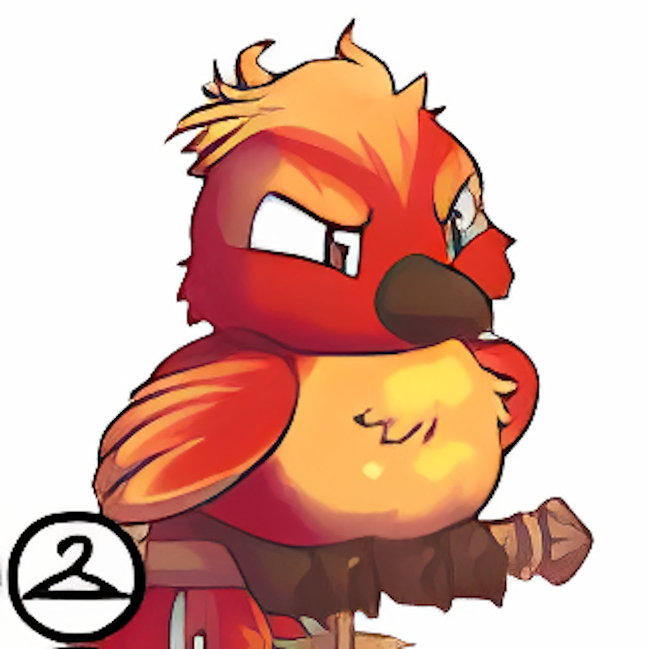 Phoenix Pteri Statue Trinket