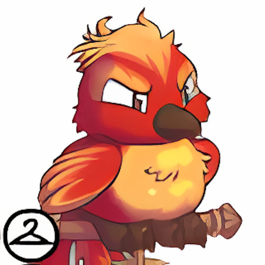 Phoenix Pteri Statue Trinket