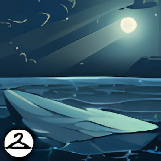 Ocean Night Background