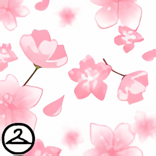 Cherry Blossom Adornments Background Item