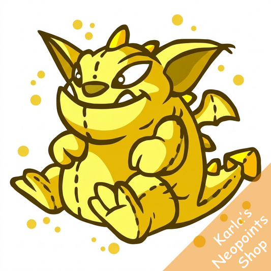 Magical Yellow Skeith Plushie