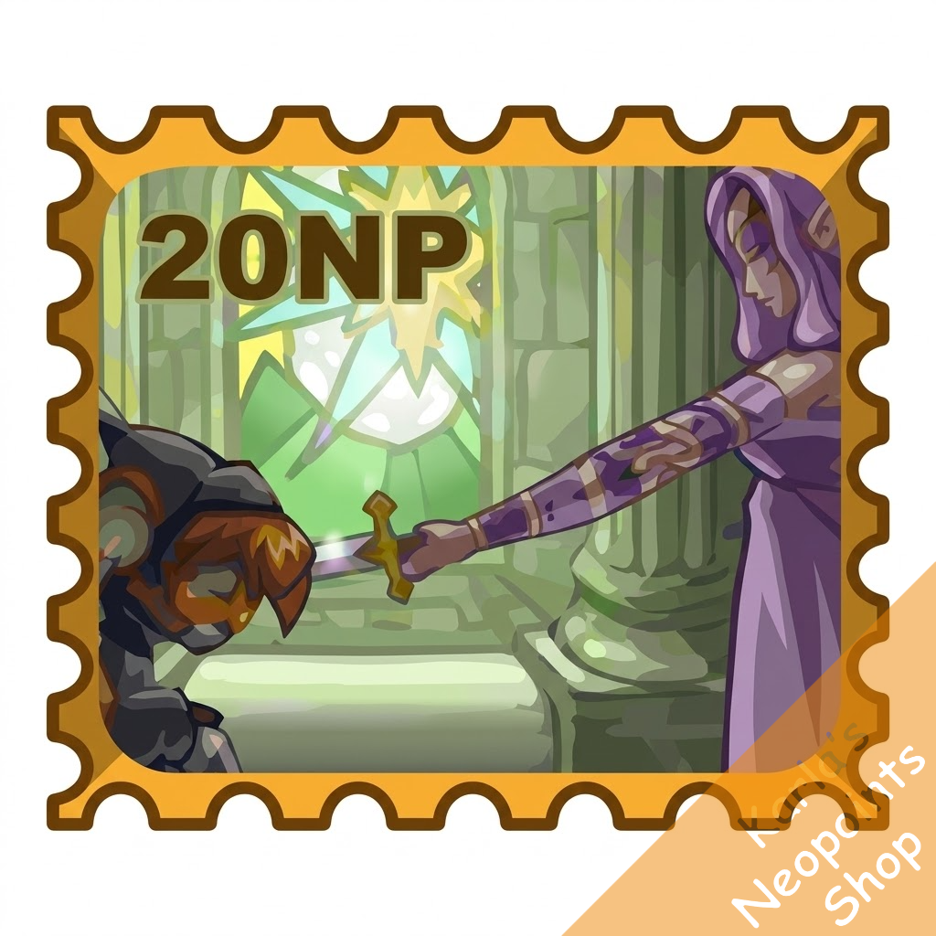 Captain of Fyoras Guards Stamp