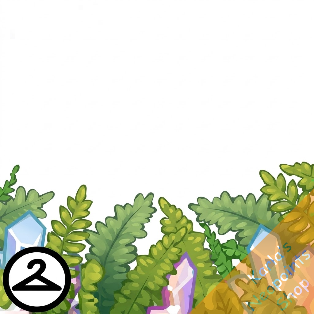 Prismatic Crystal Garden Foreground
