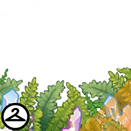 Prismatic Crystal Garden Foreground