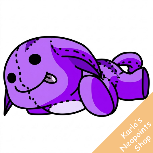 Magical Purple Poogle Toy