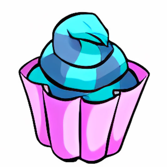 Snowager Cupcake