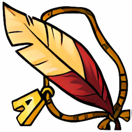 Aisha Feathered Charm