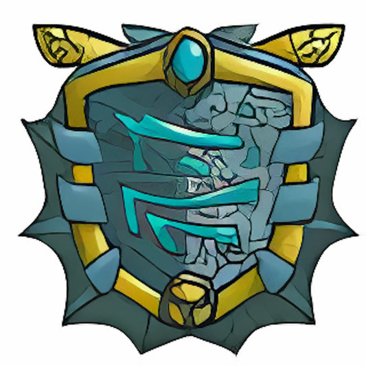 Peophin Emblazoned Maractite Shield