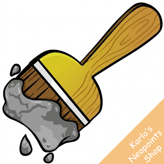 Stone Paint Brush