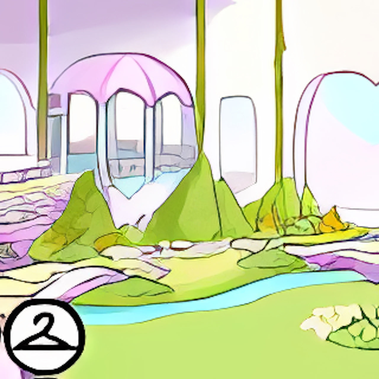 Faerieland Gazebo Background