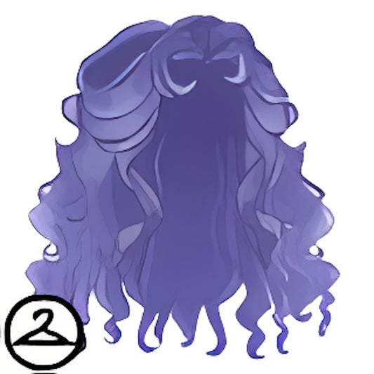 Long Flowy Wisteria Wig