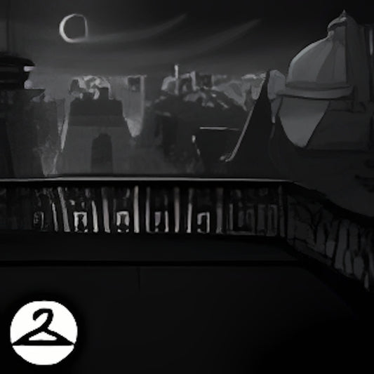 MME31-B: Grey Rooftop Background