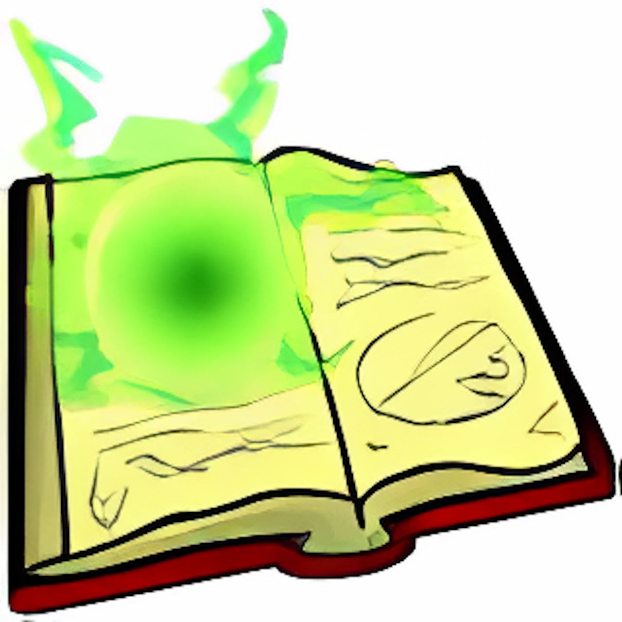 Glowing Book