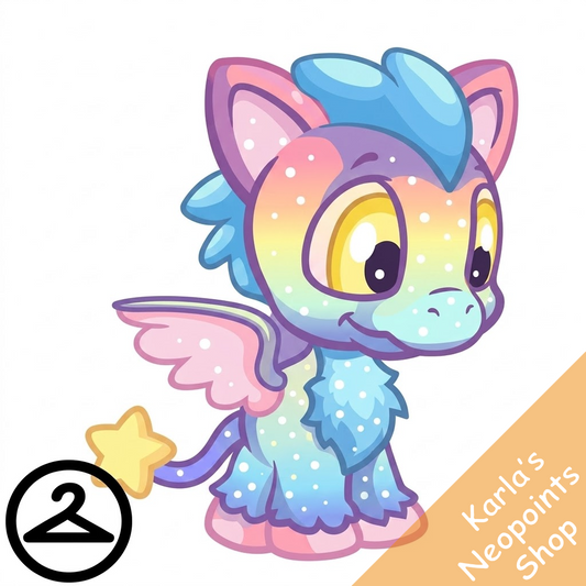 Pastel Lumidrax Petpet Companion Foreground