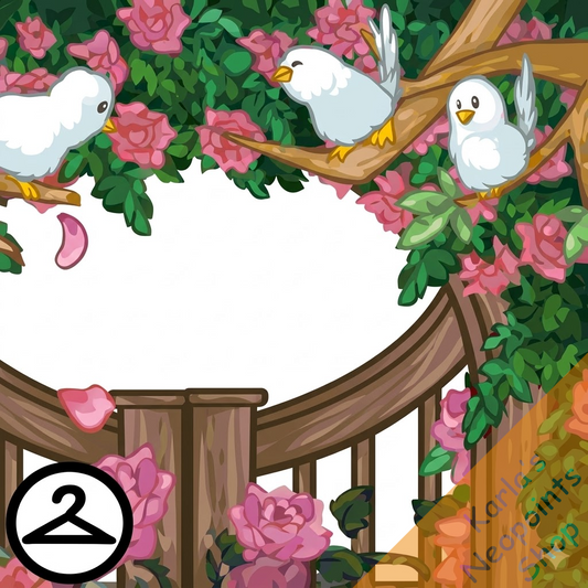 Romantic Tea Garden Gate