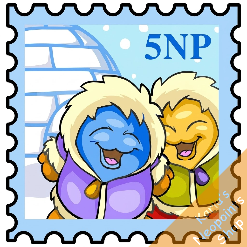 Igloo Garage Sale Stamp