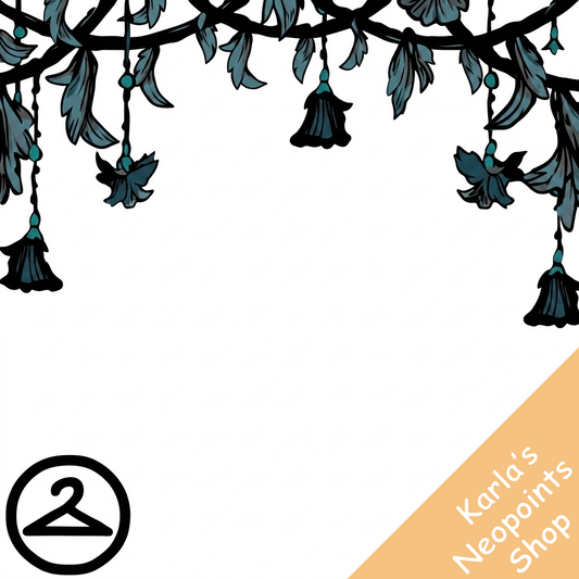 Crokabek & Feather Garland
