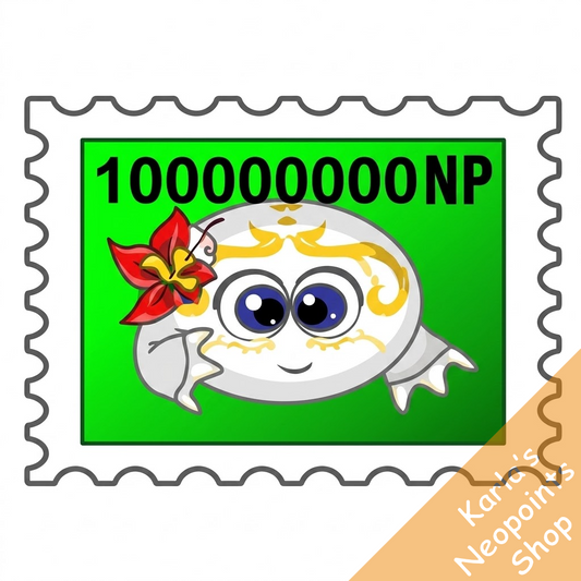 One Hundred Million Neopoint Stamp