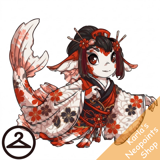 Elegant Koi Outfit