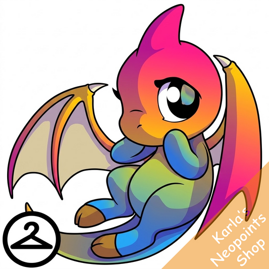Prismatic Pansexual: Adoring Rainbow Shoyru