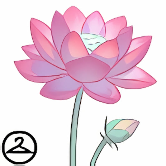 Handheld Oversized Lotus Flower