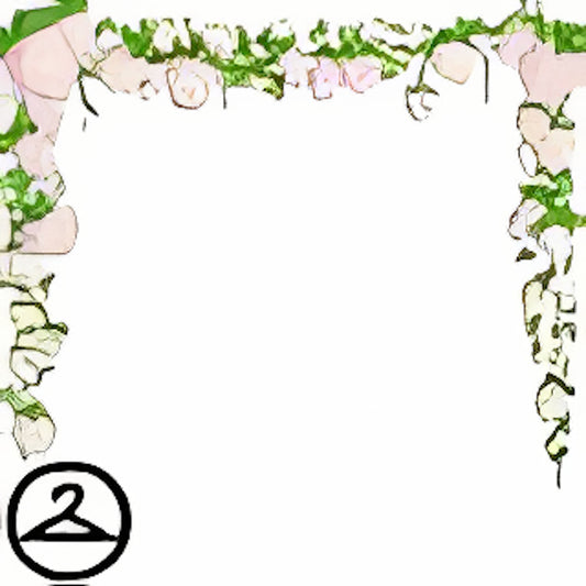 Dyeworks White: Strawberry Vine Garland