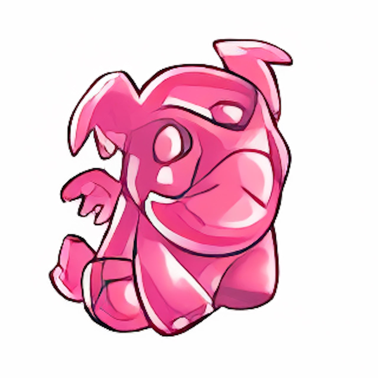 Gummy Pink Elephante