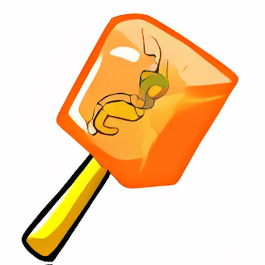 Orange Lightmite Lollypop