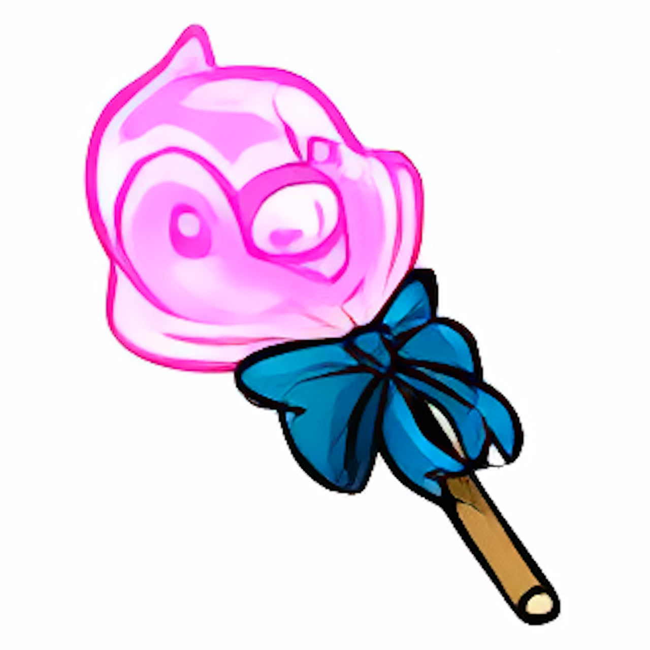 Pink Bruce Lollypop