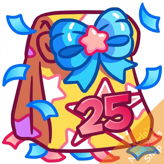 25th Anniversary Birthday Bash Goodie Bag