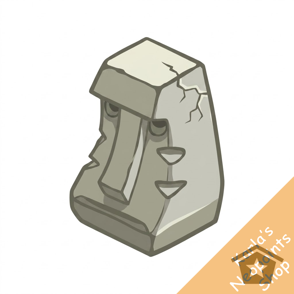 Mystery Island Tiki Statue