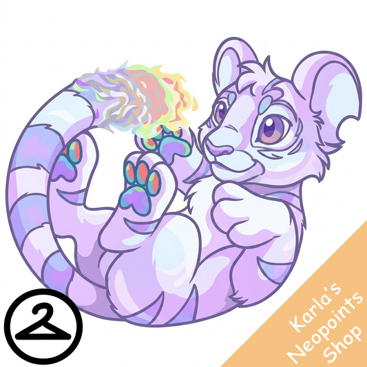 Prismatic Pearlescent: Coastal Water Kougra