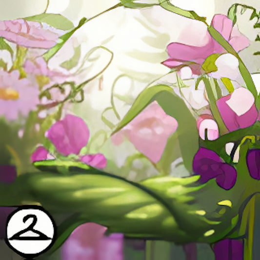 Under the Flowers Background