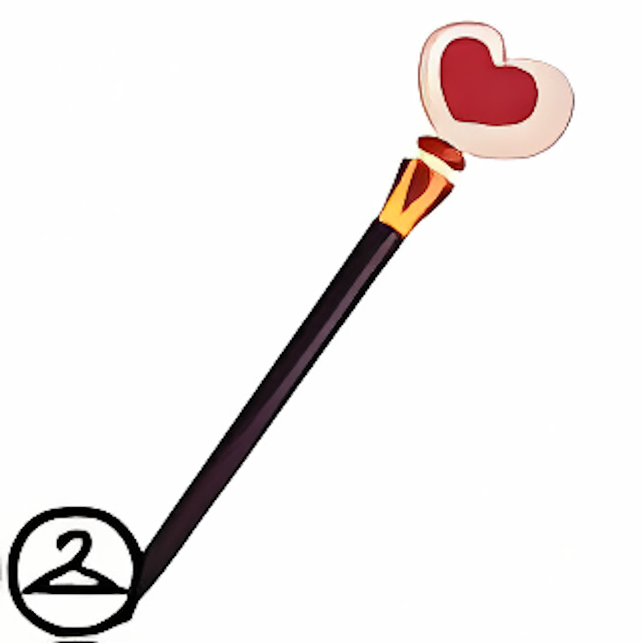 Anime Valentine Suit Heart Staff