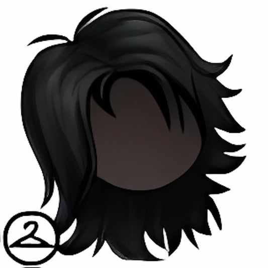 Grey Gothic Moody Hair Wig