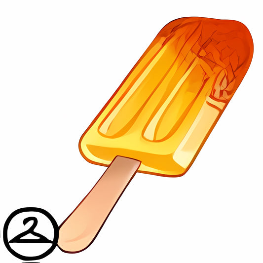 Spicy Tropical Fruit Ice Pop Handheld