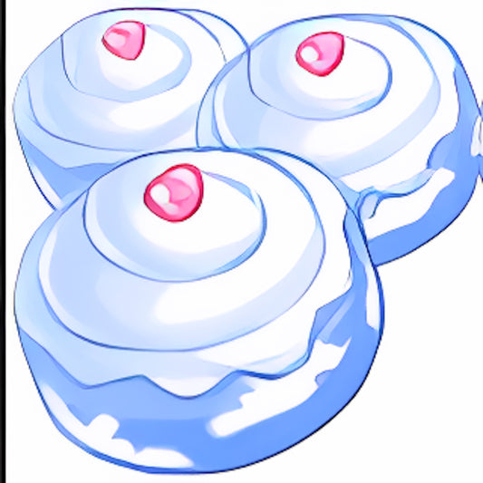 Cloud Usul Iced Buns