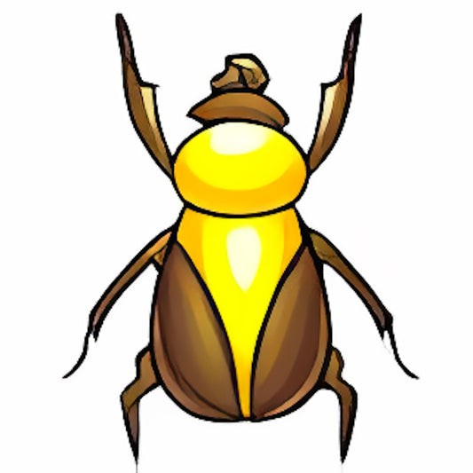 Basic Yellow Collectable Scarab