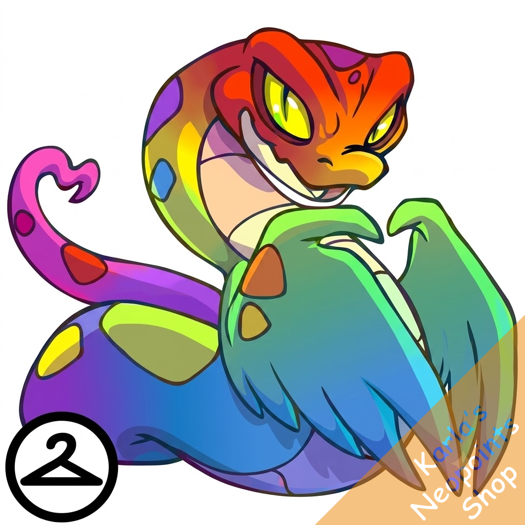 Adoring Rainbow Hissi