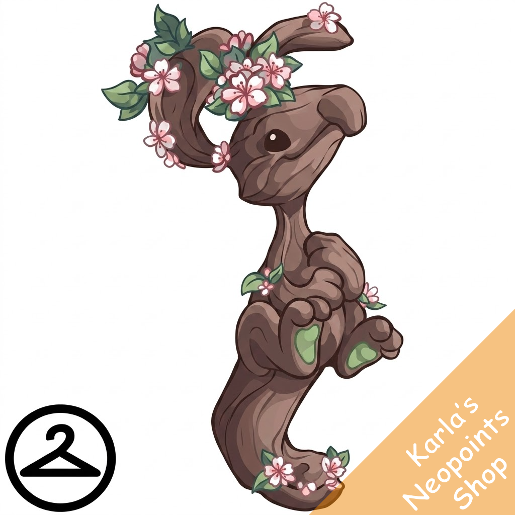Prismatic Blossom: Blooming Woodland Blumaroo