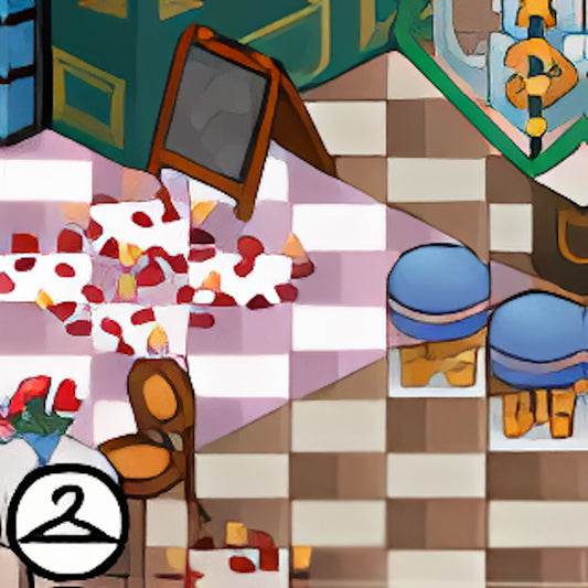Pixel Habbo Hotel Cocoa Wonderland Background