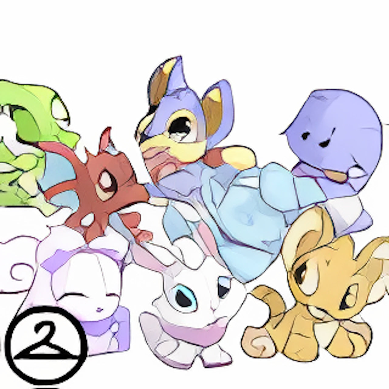 Baby Neopet Plushie Foreground